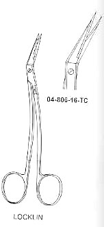 Lockin Vascular TC Scissor